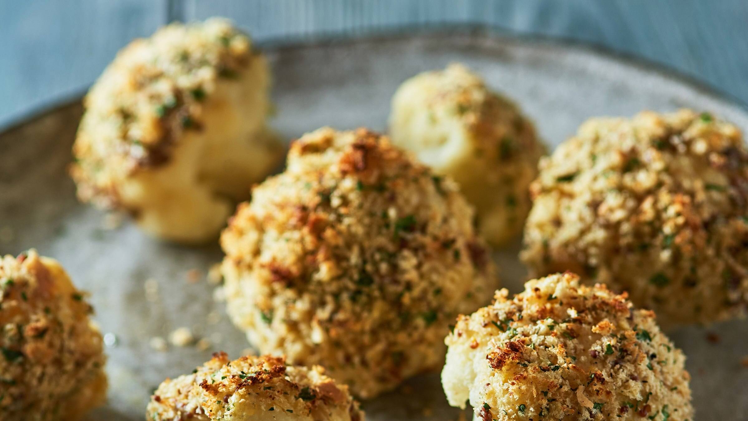 Maille Mustard-Crusted Cauliflower