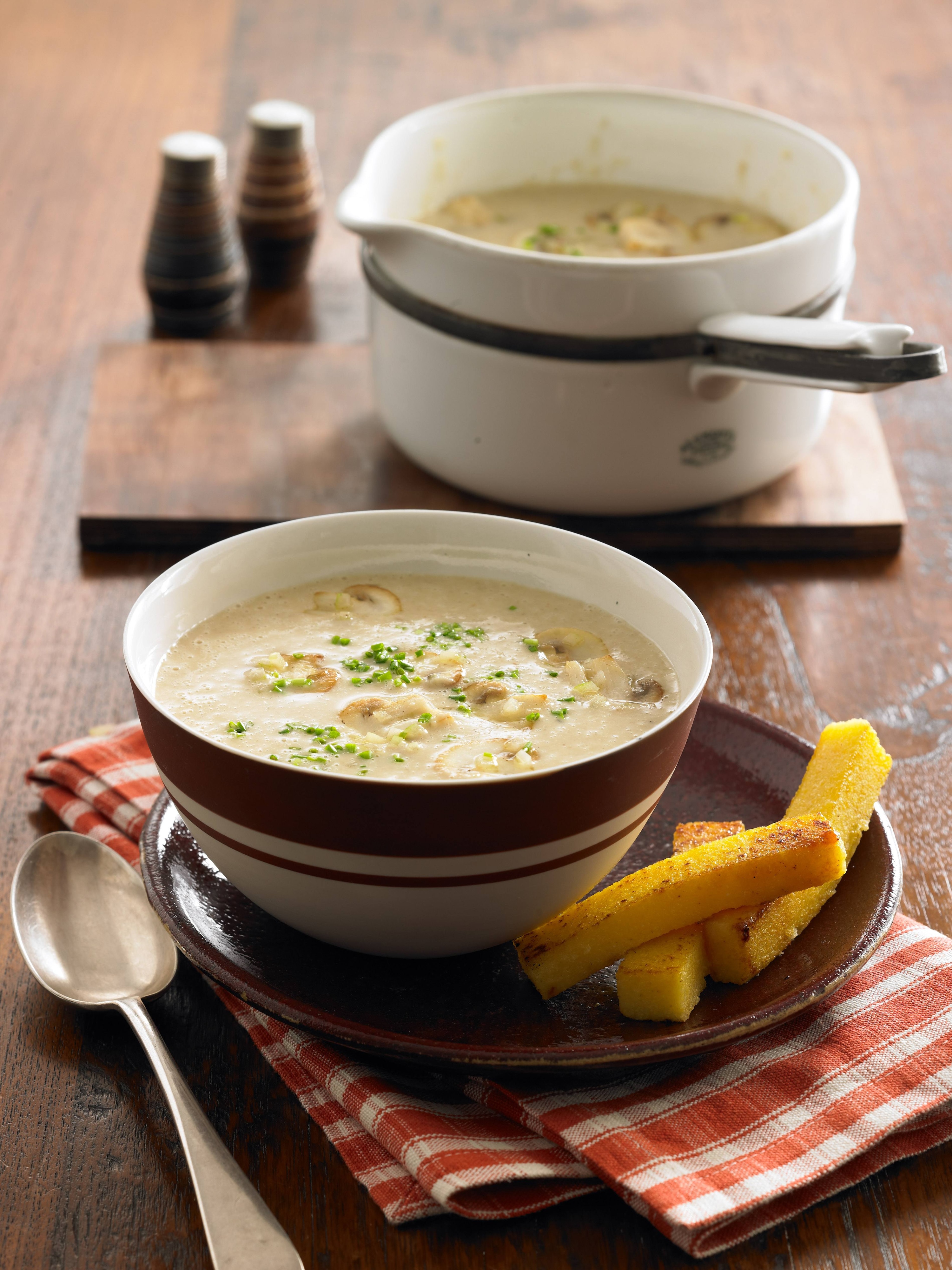 Steinpilzsuppe mit Schinken und Kartoffeln | Knorr Österreich