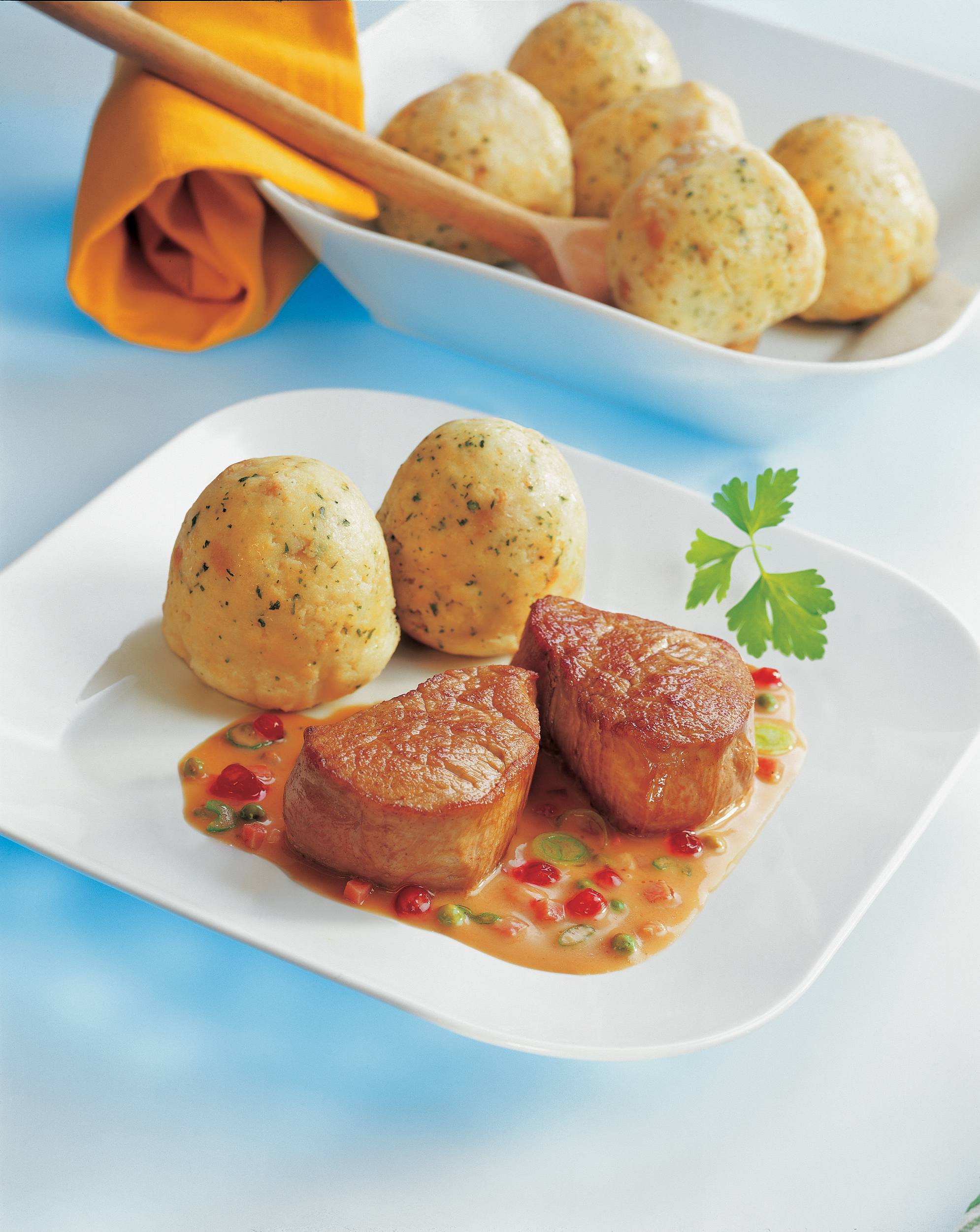 Knorr - Schweinslendchen auf Preiselbeer-Pfeffersauce