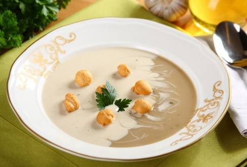 Knorr - Zweifarbige Waldpilzsuppe