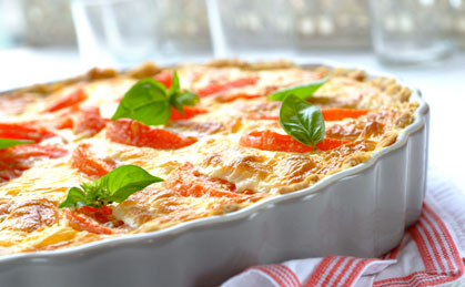 Knorr - Quiche mit Tomaten und mediterranen Kräutern