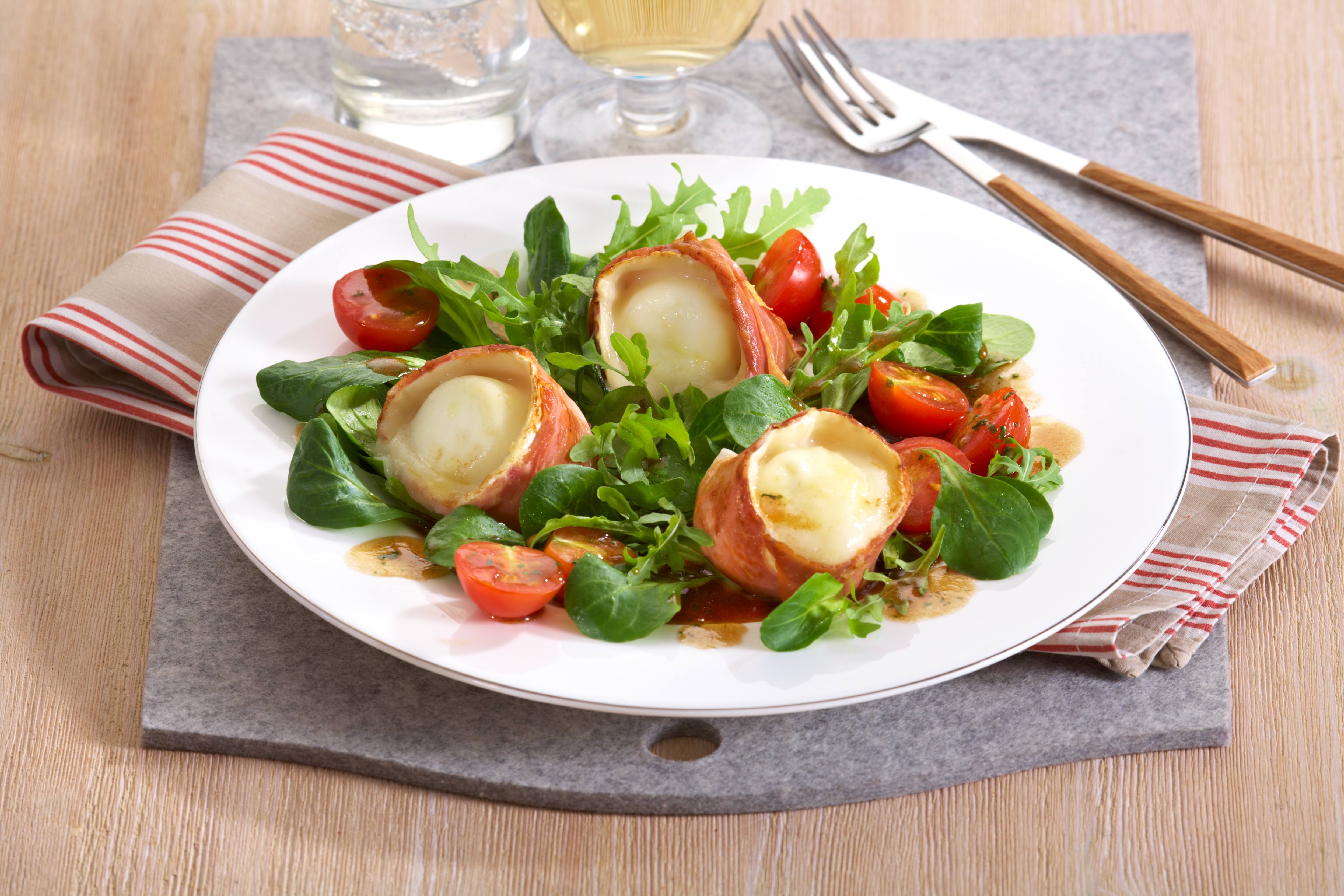Knorr - Blattsalat mit gebackenem Ziegenkäse