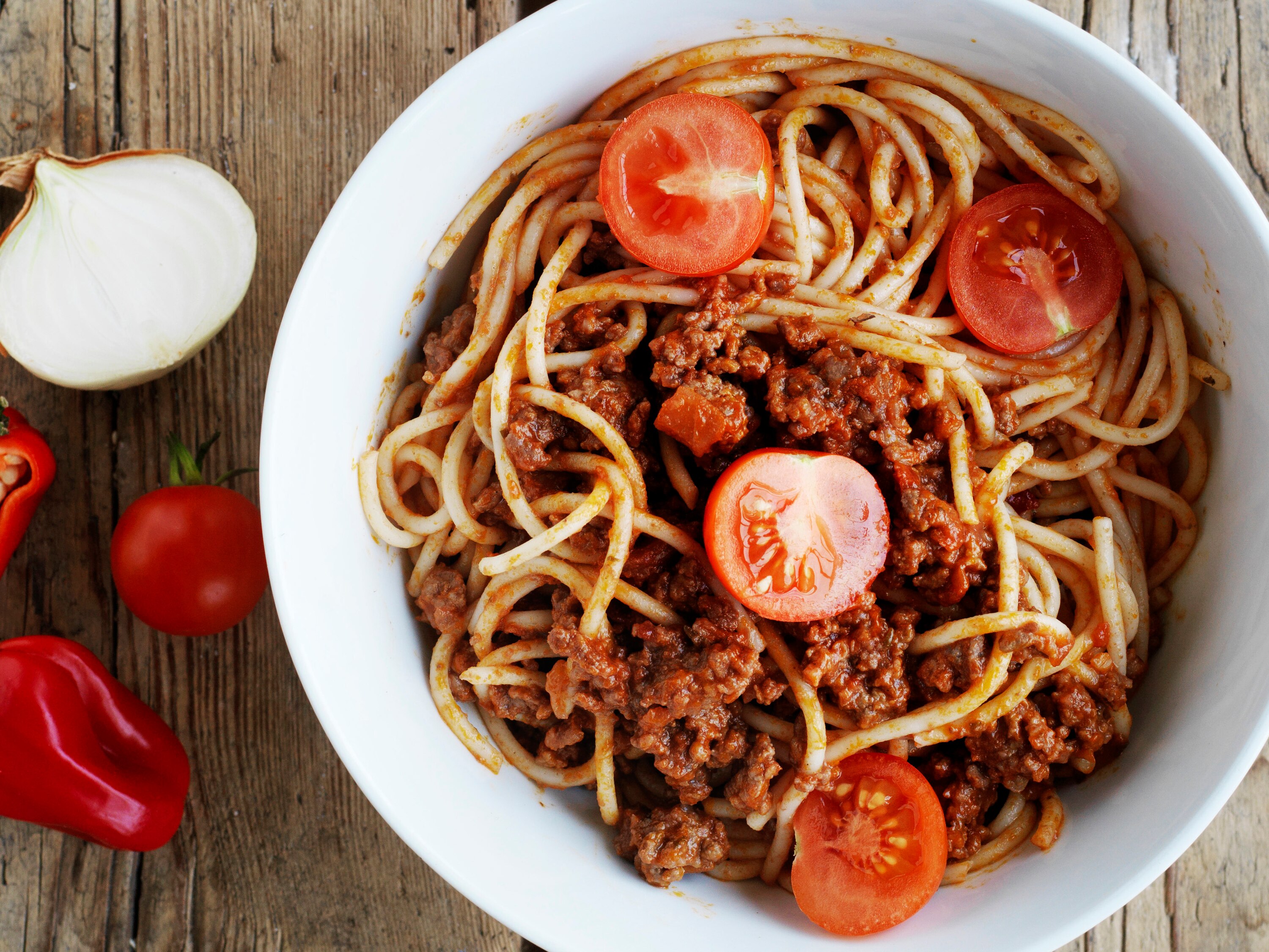 spicy bolognese