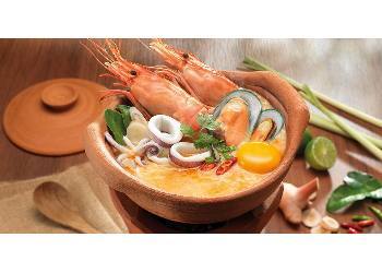 โจ๊กต้มยำหม้อดิน