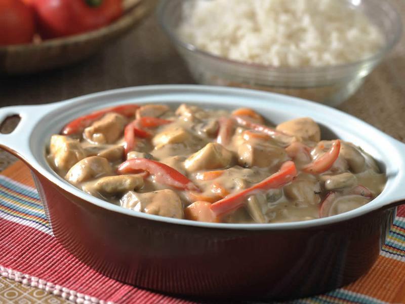 Creamy Chicken & Red Pepper Sishebo