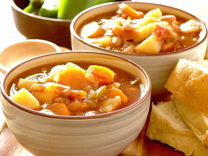 Hearty Vegetable & Bean Stew