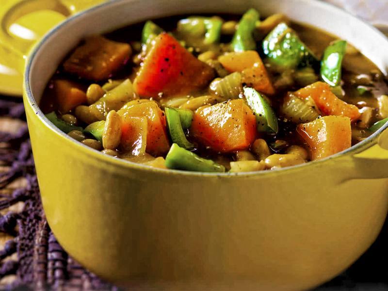 Pumpkin & Broad Bean Sishebo
