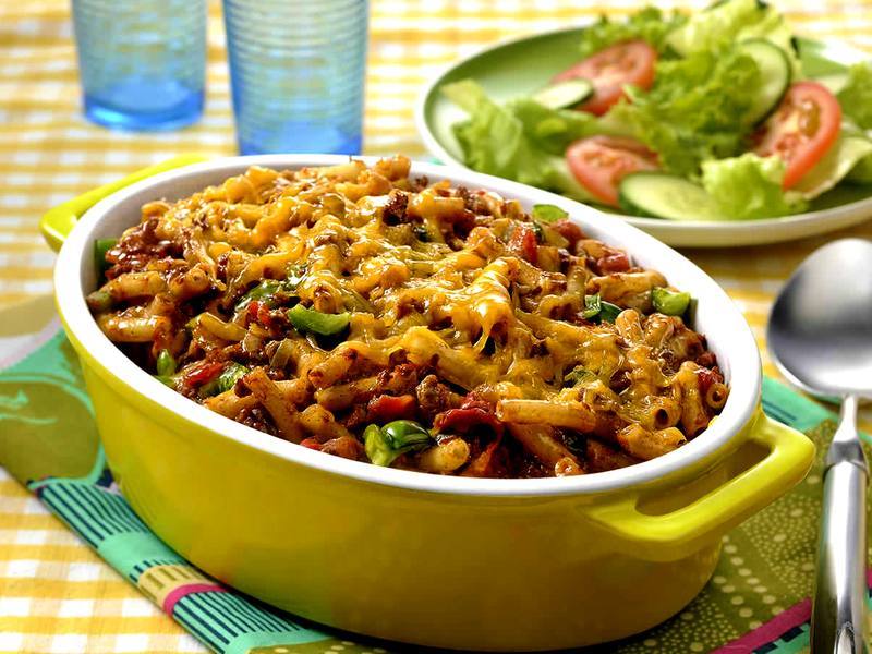 Cheesy Macaroni Bake