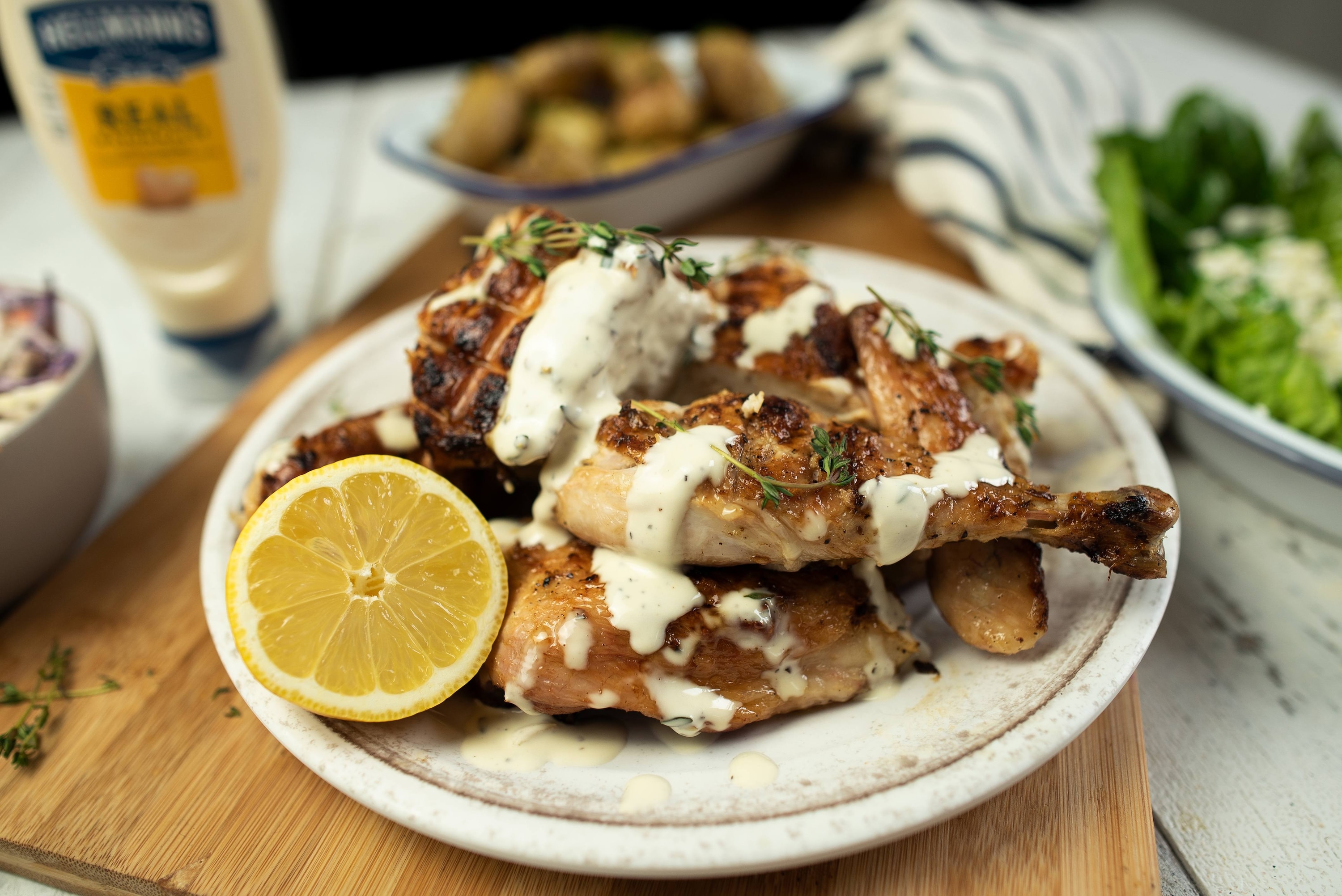 ZINGY BBQ LEMON CHICKEN
