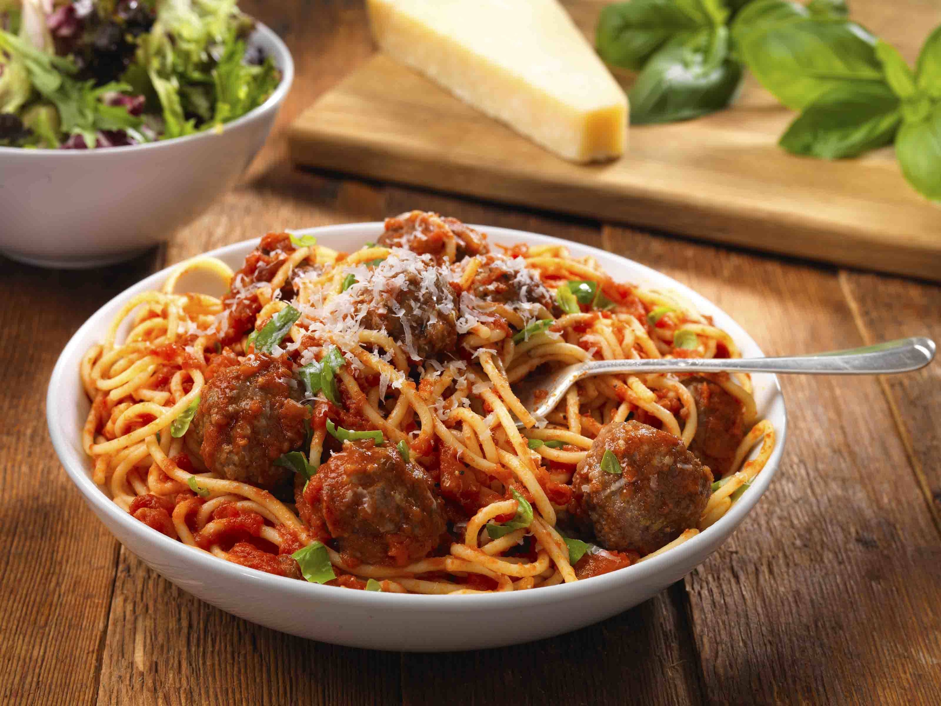 Spaghetti med kødboller new