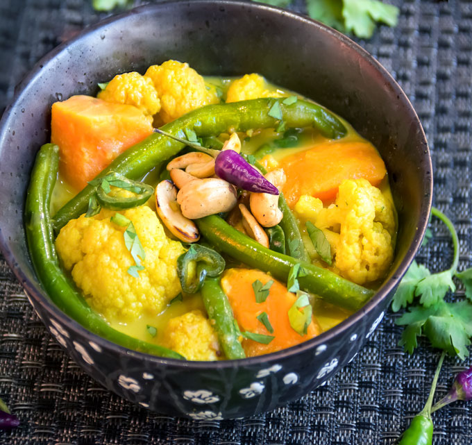 Sri lankan vegetable curry