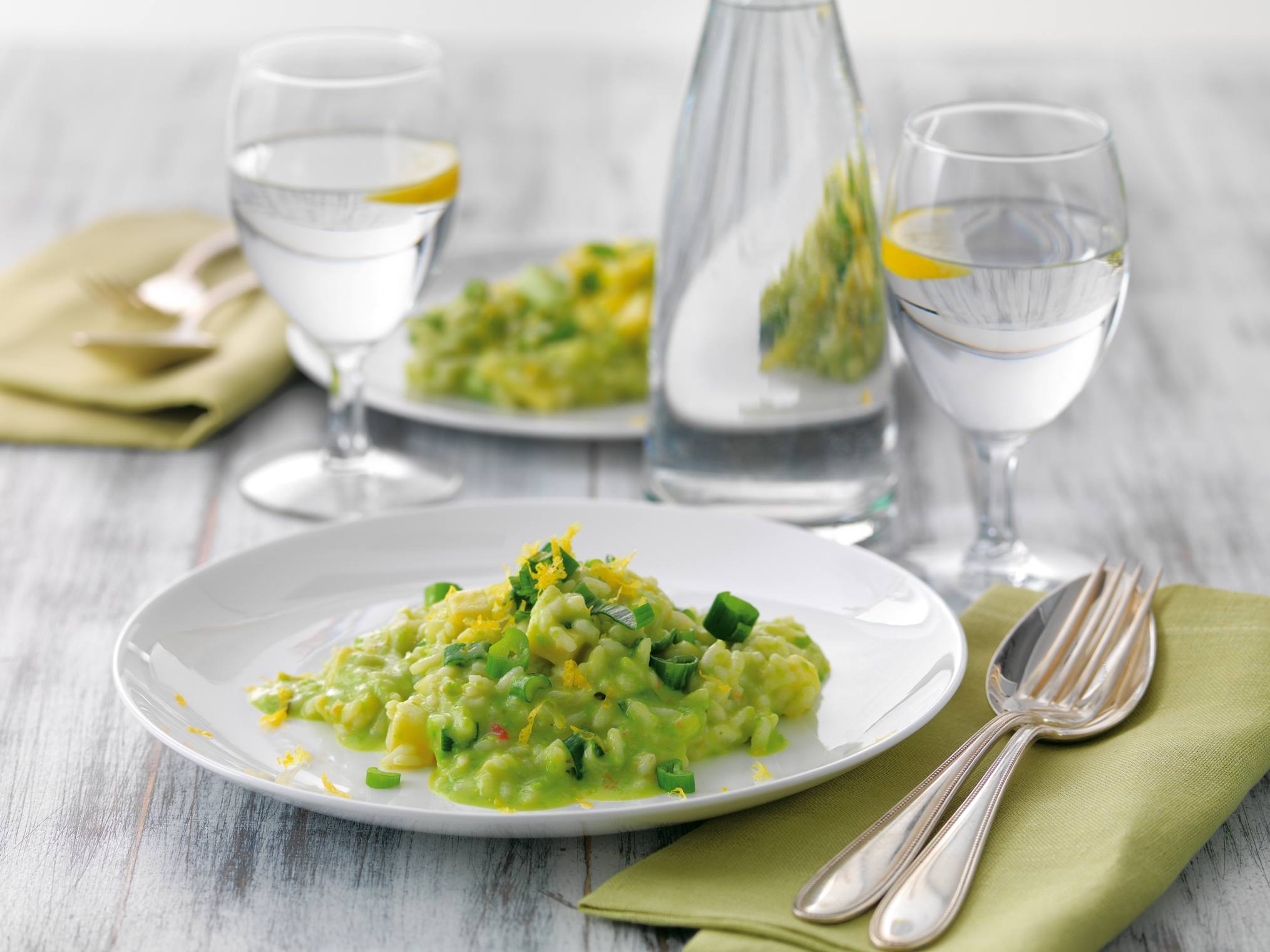 Knorr - Risotto mit Erbsli und Bergkäse