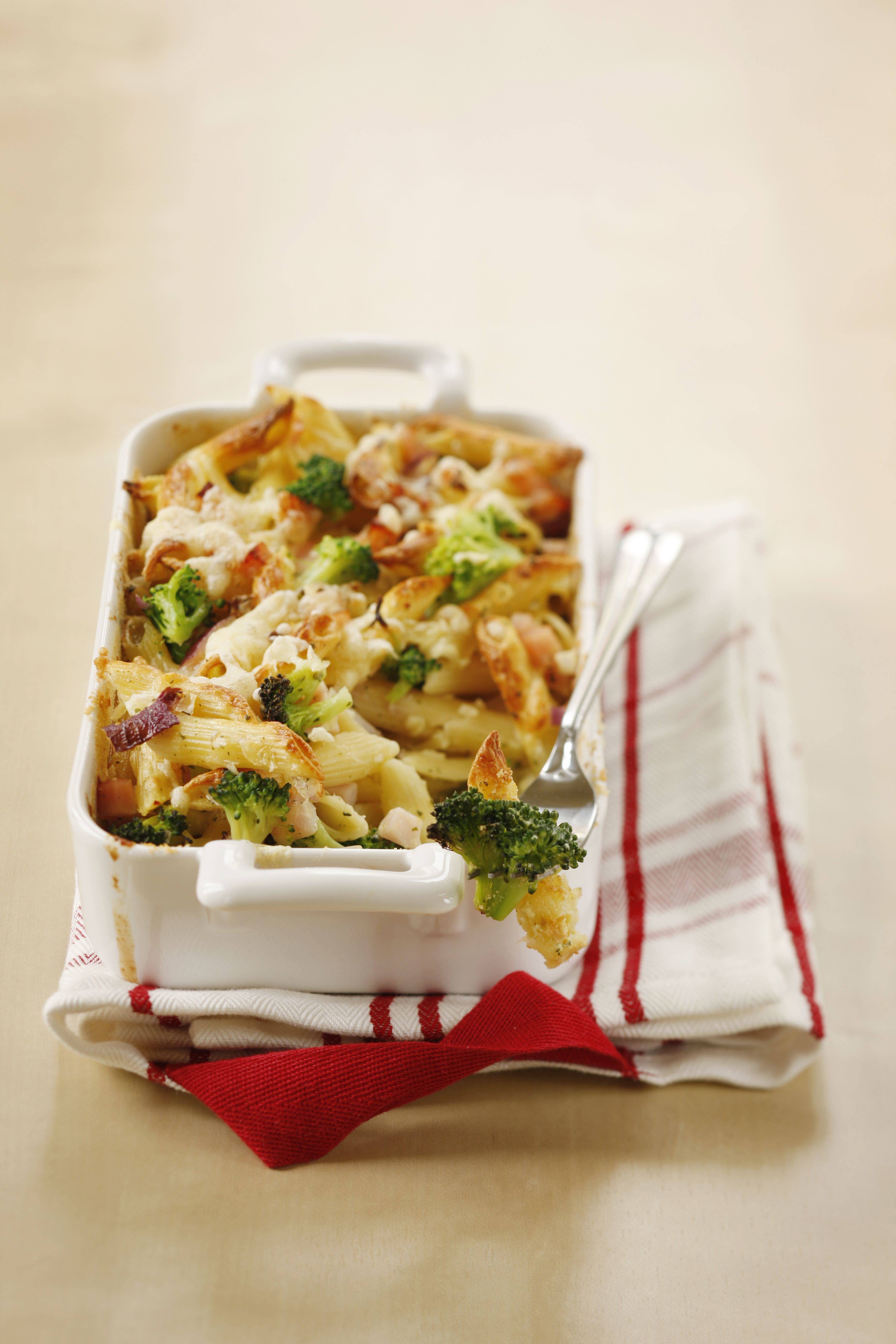 Knorr - Pastagratin mit Broccoli und Trutenschinken