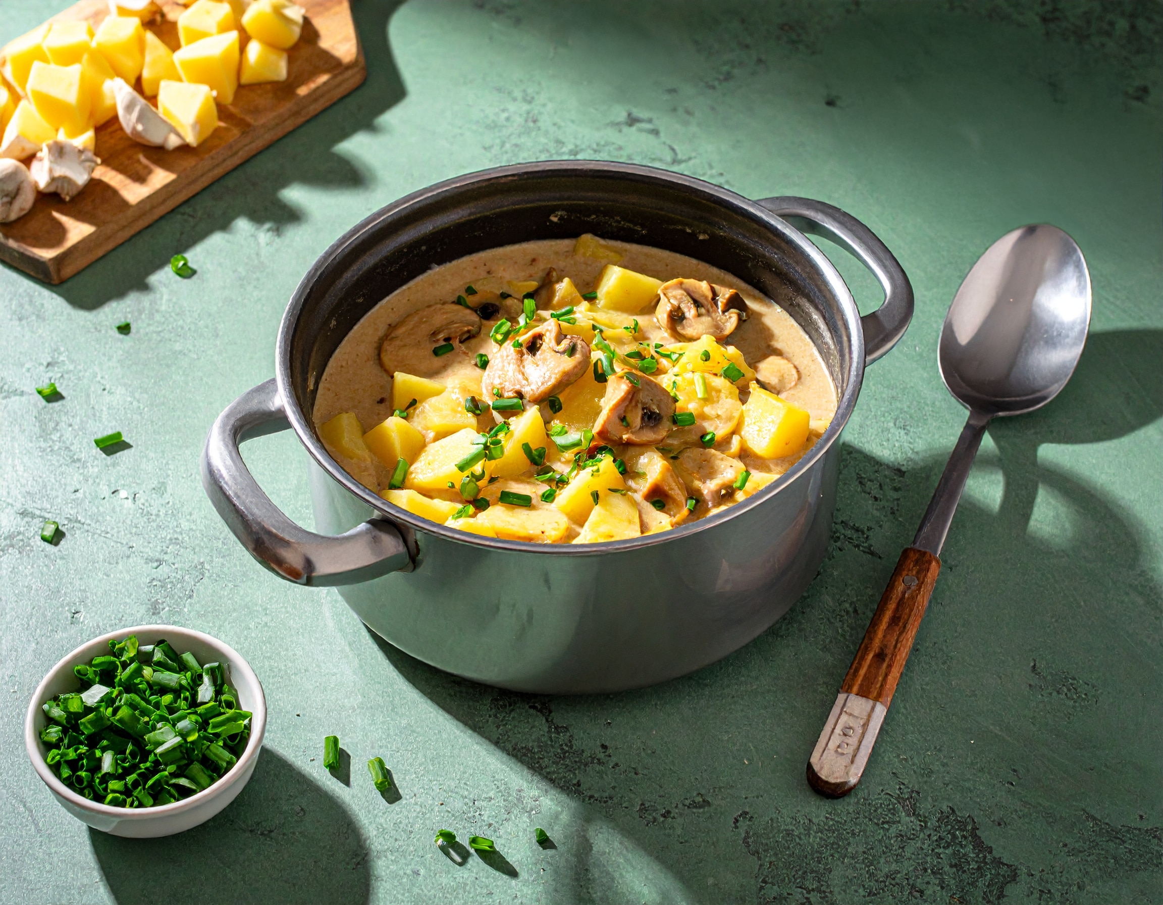 Knorr - Kartoffel Pilz Topf 35 Min  recipe