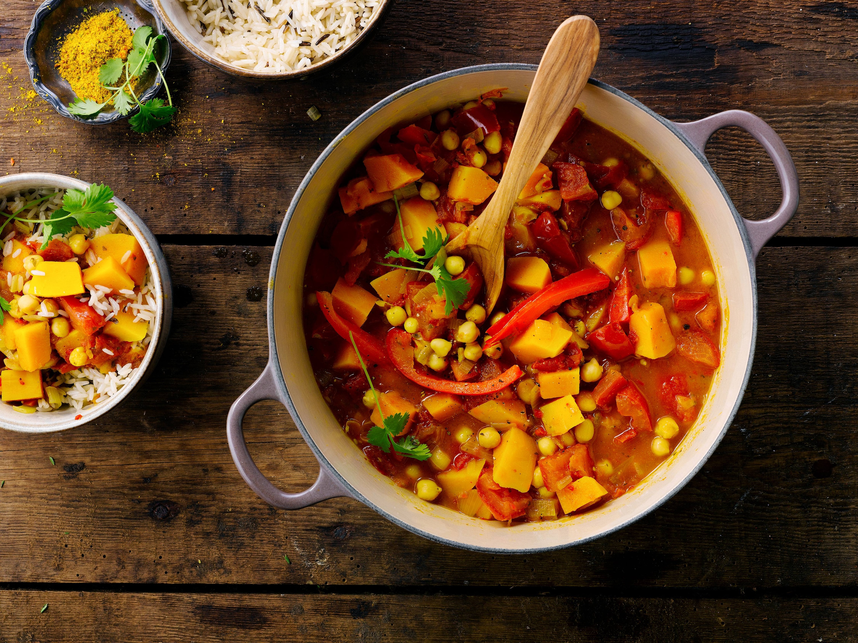 Knorr - Veganes Curry mit Kichererbsen