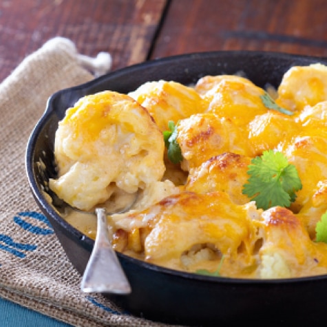 Crunchy Cauliflower Cheese