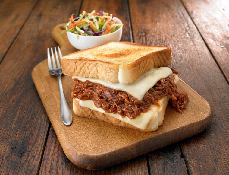 Peppered Pork Sandwich 7 mins  recipe