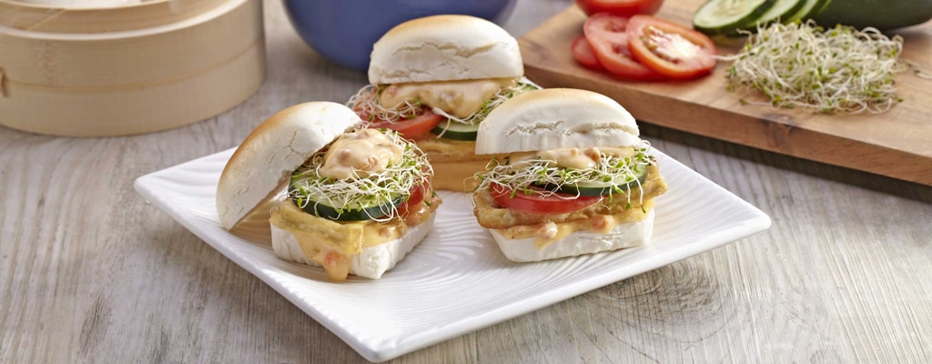 Asian Tofu Sandwich 10 mins  recipe