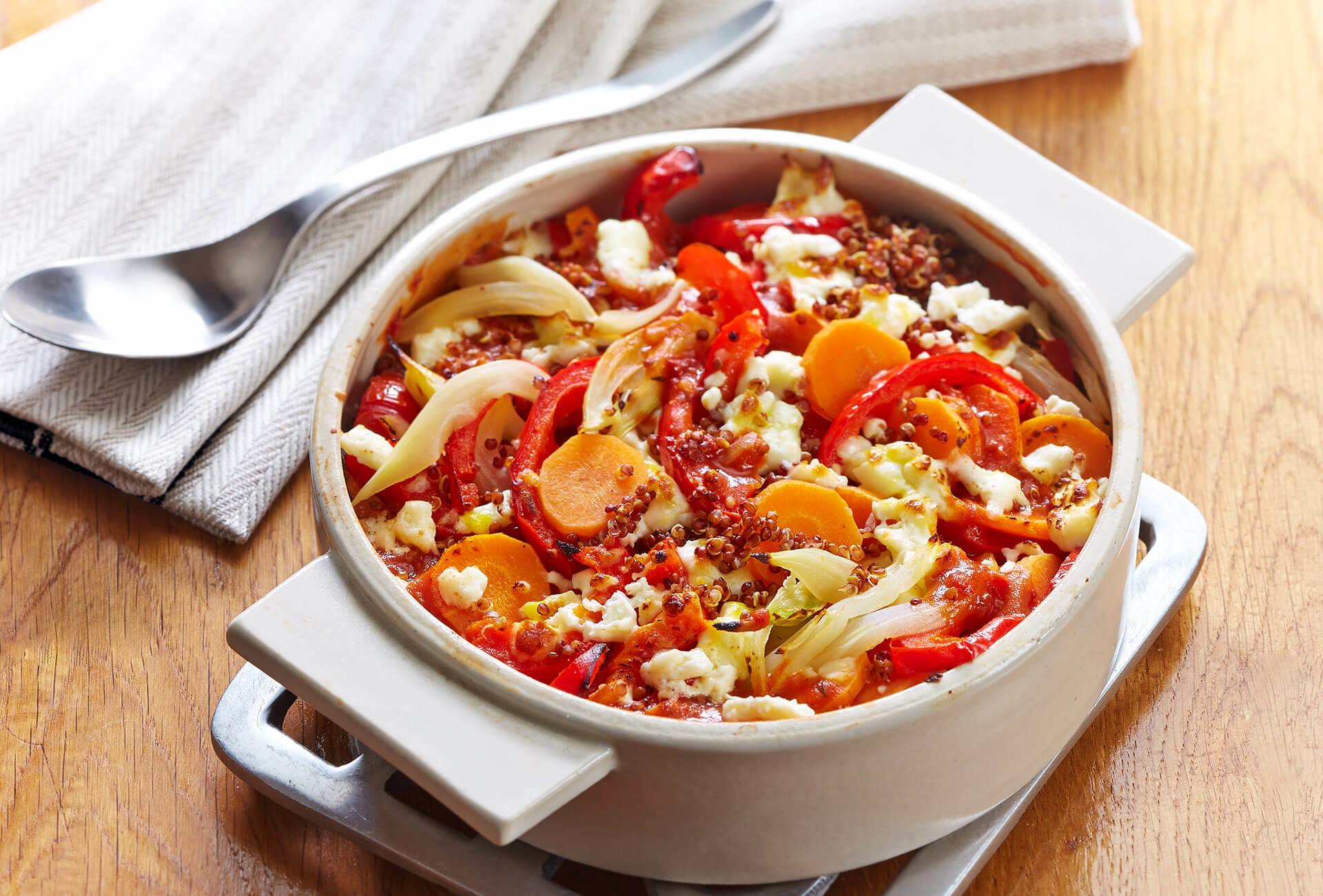 Knorr - Gemüseauflauf mit Quinoa