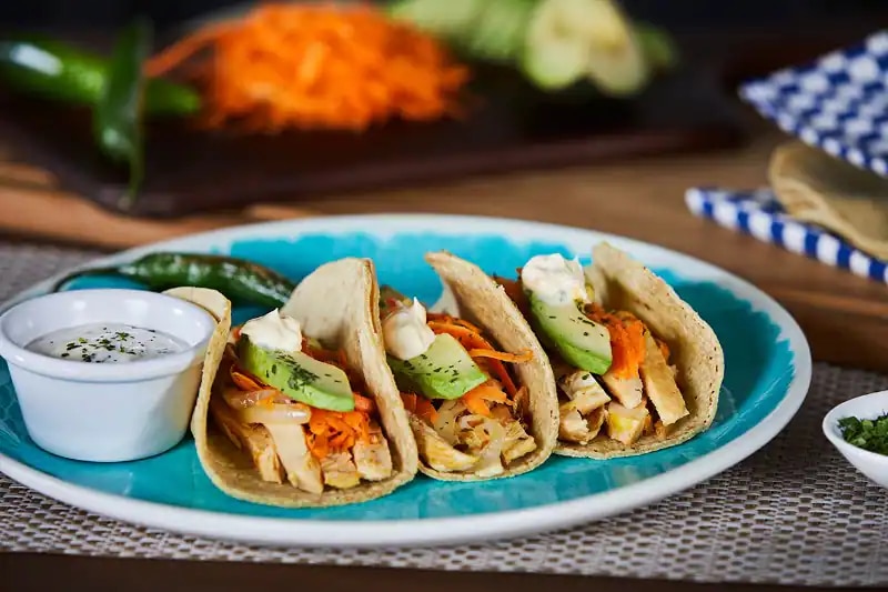 Tacos de Pollo 35 Minutos  recipe