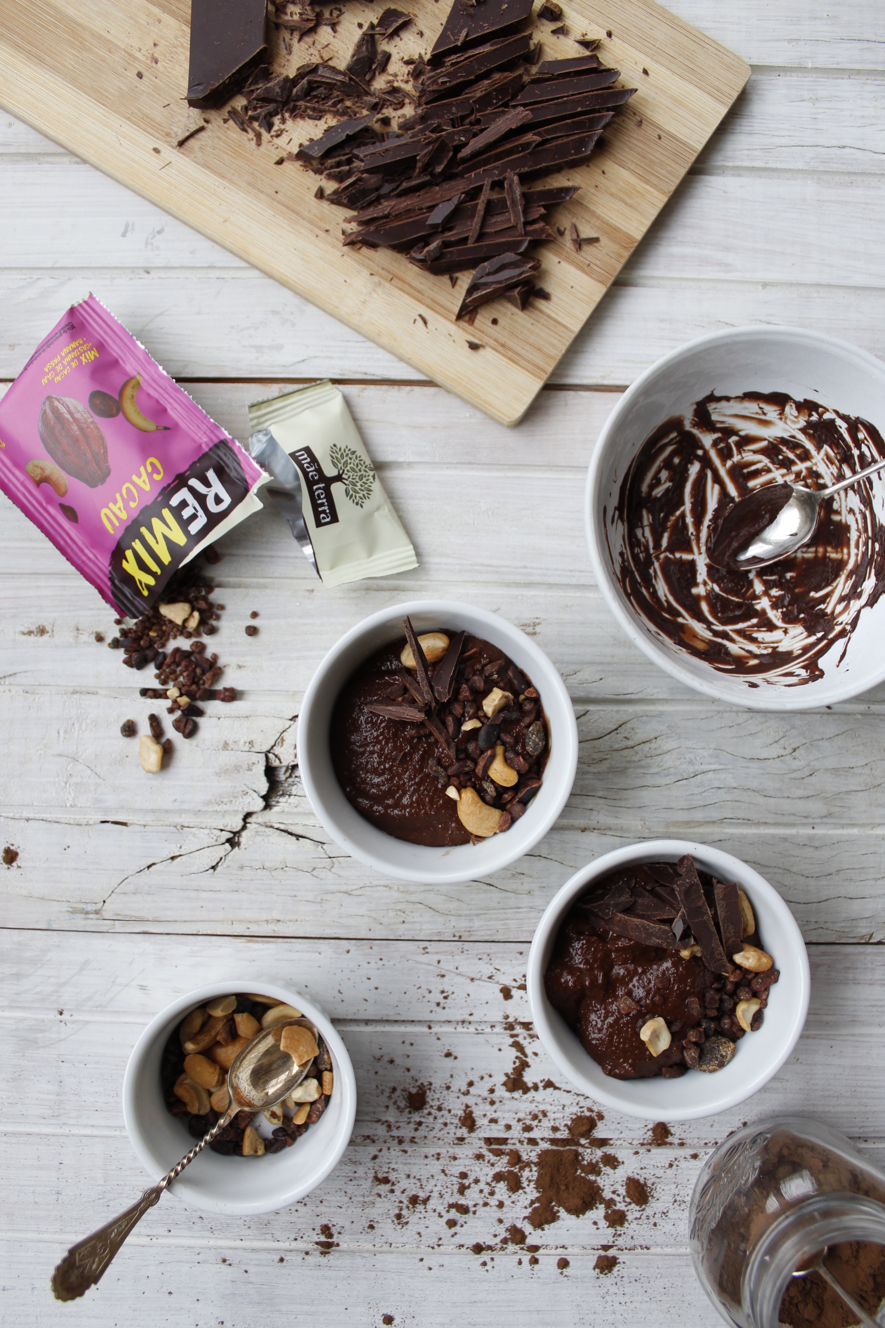 Mousse de Chocolate Saudável com Remix Cacau