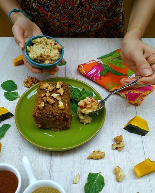 Quibe de Abóbora com Quinoa e Especiarias