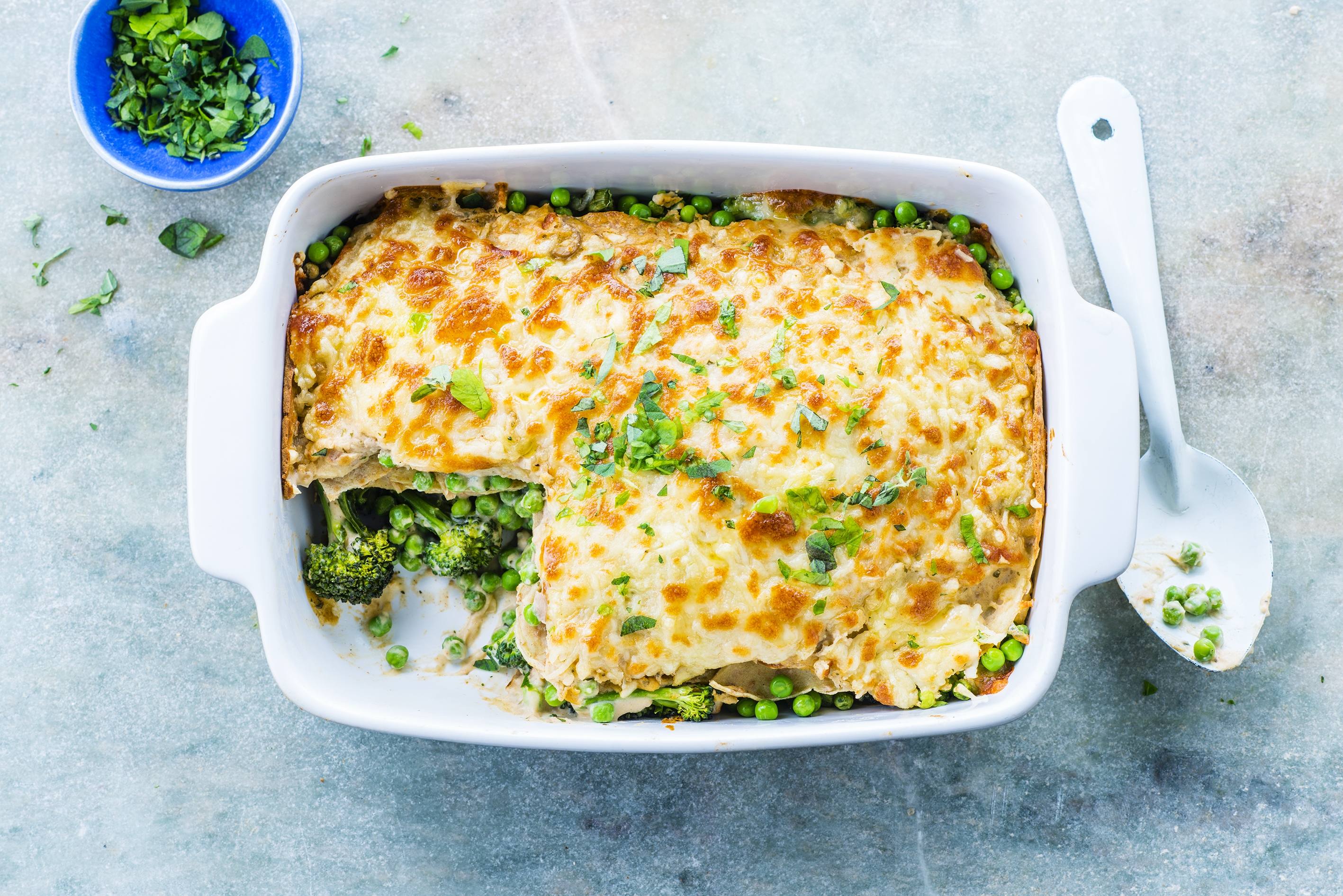 Knorr - Grüne Palatschinken-Lasagne