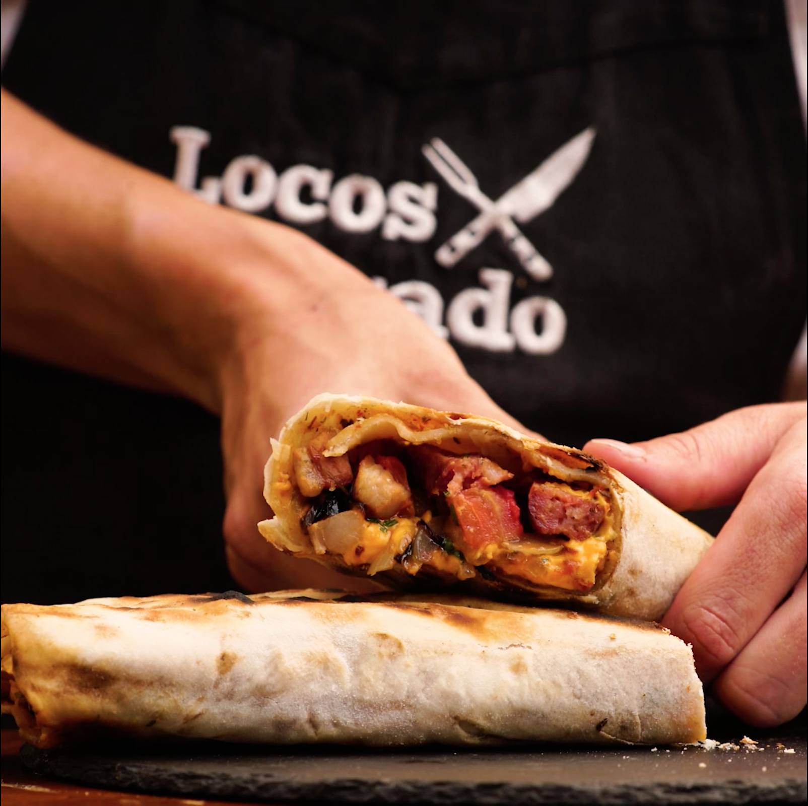 Wrap de salchicha parrillera 40 Minutos  recipe