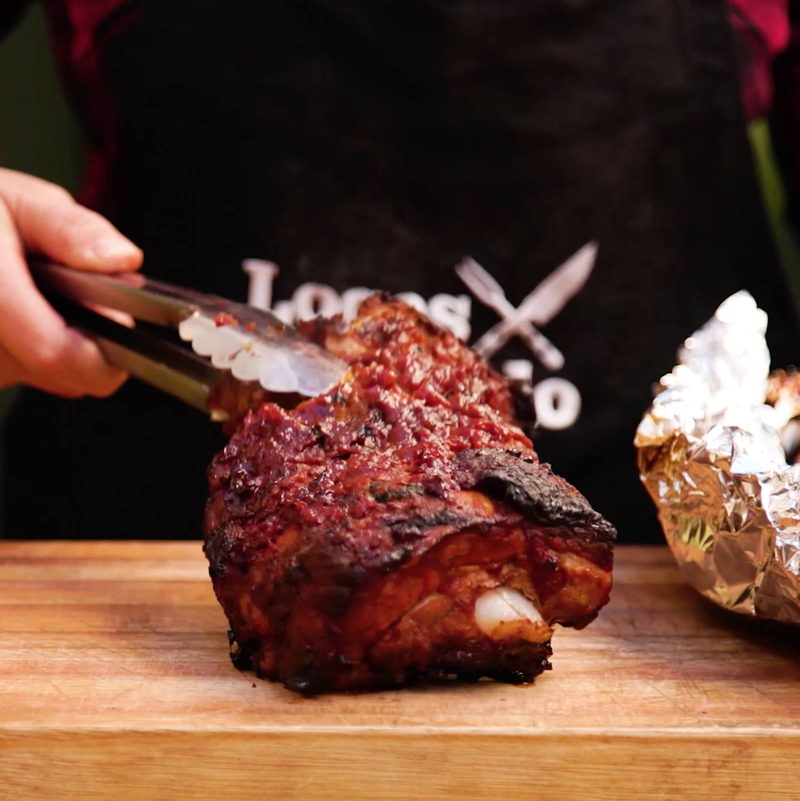 Pechito de cerdo BBQ 75 Minutos  recipe