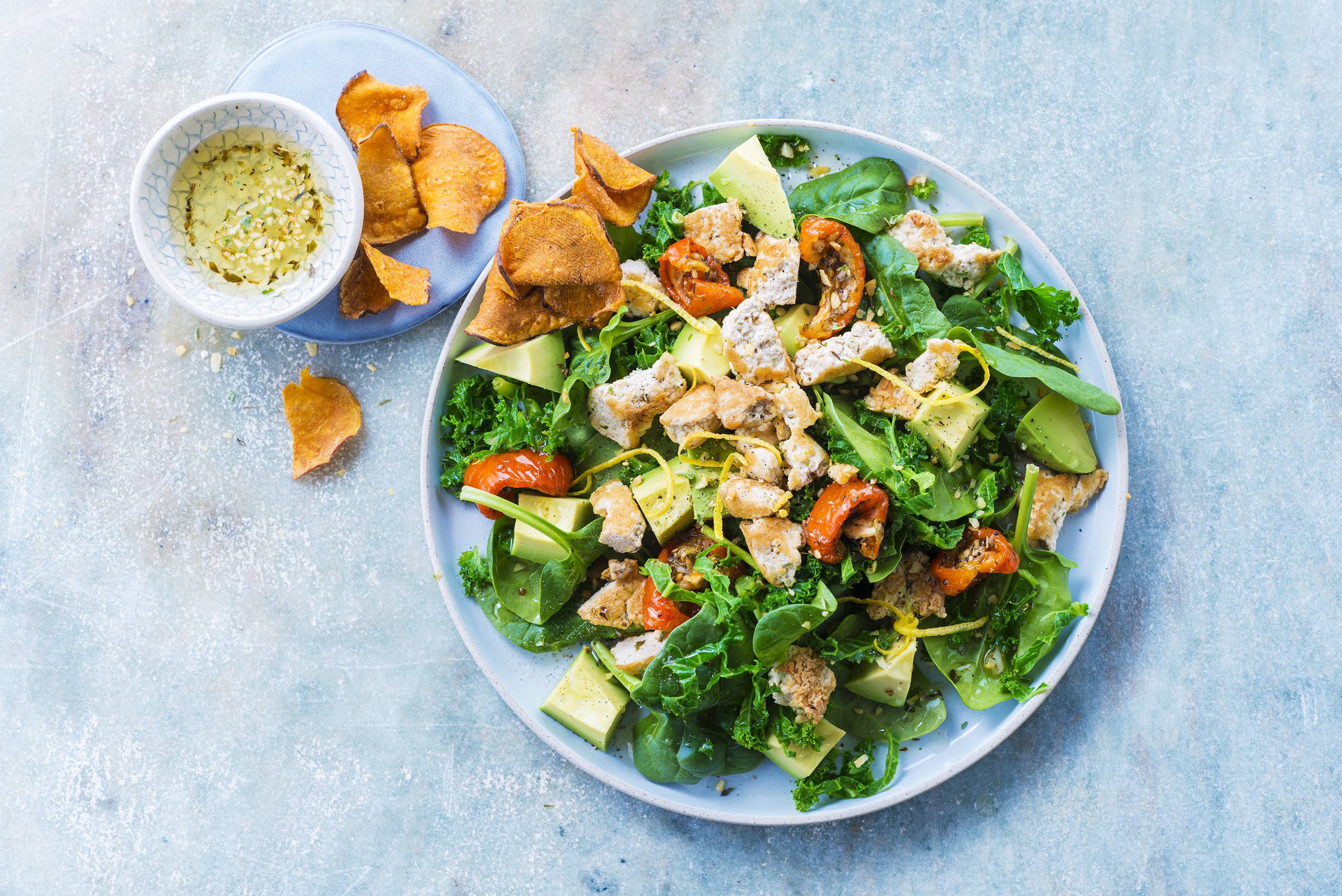 Knorr - Spinat-Grünkohl-Salat