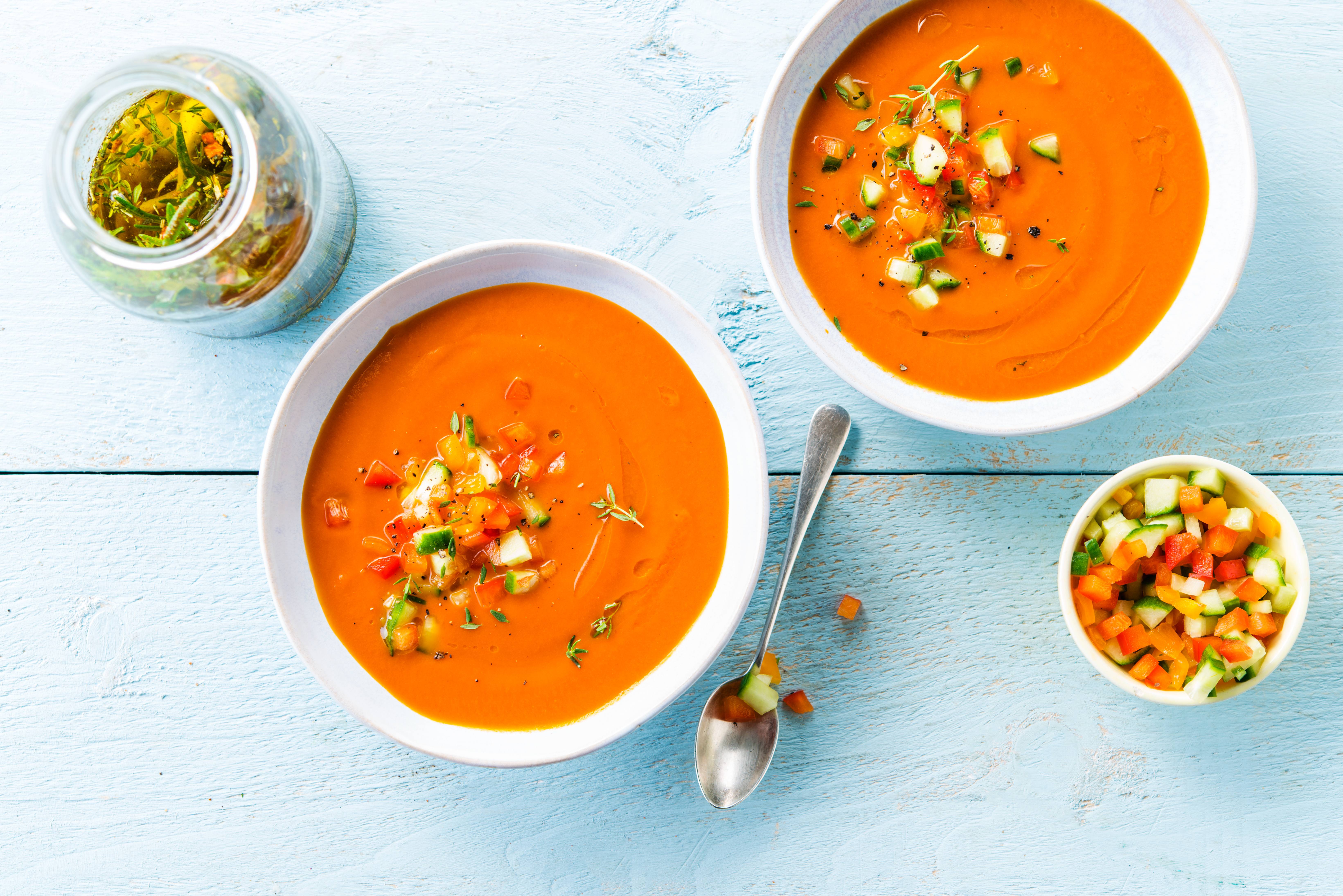 Knorr - Gazpacho mit Würzöl