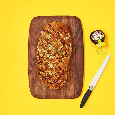 CHEESY MARMITE TEAR AND SHARE LOAF 40 Minutes  recipe