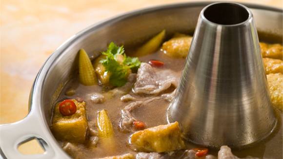 沙爹牛肉火鍋湯底