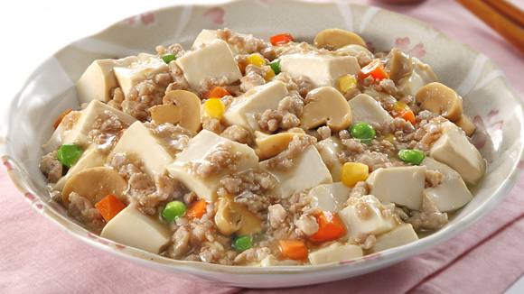 雞汁肉碎滑豆腐