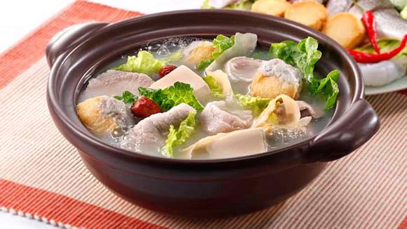 玉竹豆腐魚湯底