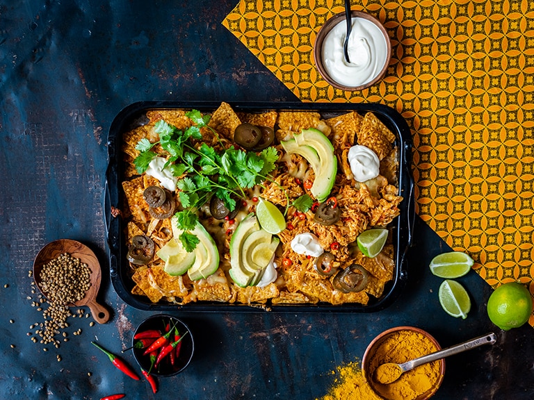Pulled Chicken Nachos