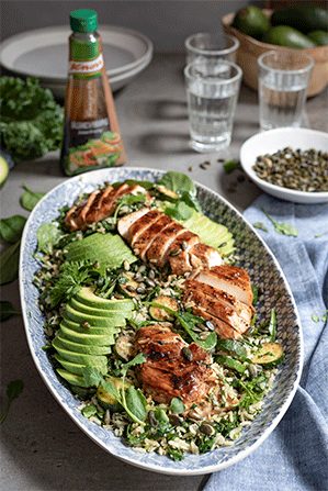 Wild Rice Chicken Salad