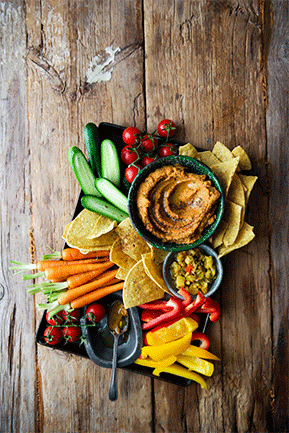Spicy Cowpea Hummus