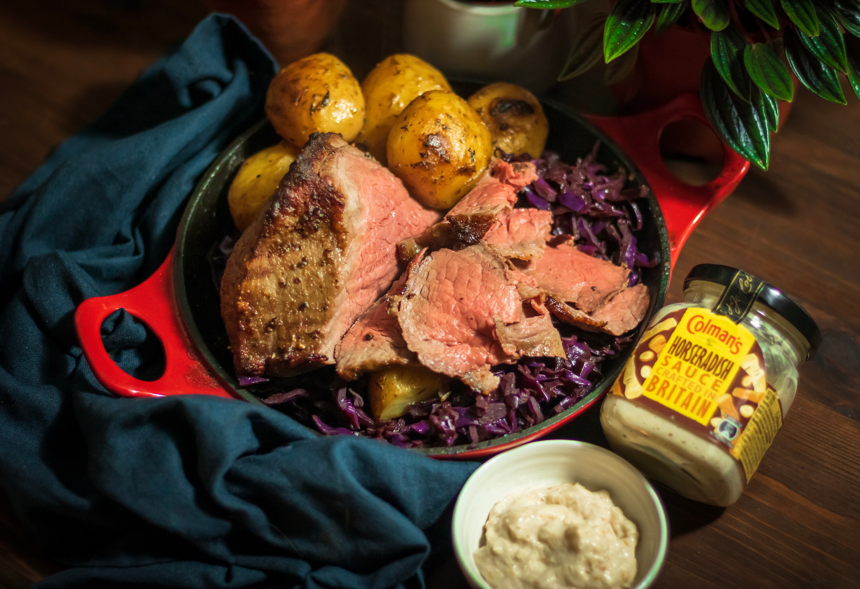 ROAST BEEF WITH HORSERADISH