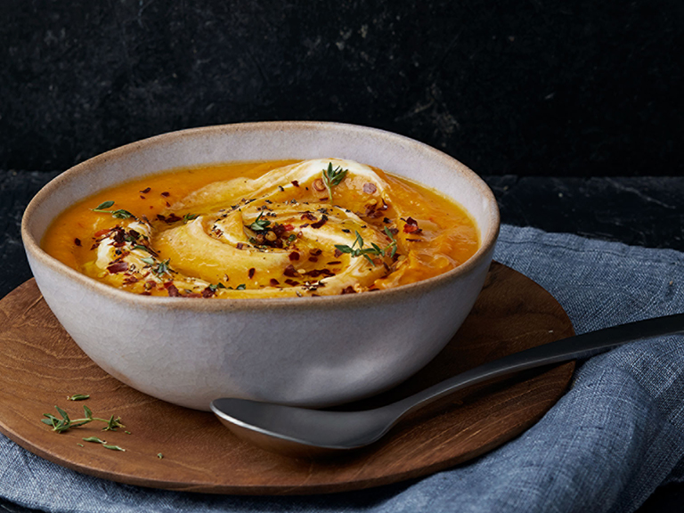 Butternut and Orange Super-Soup