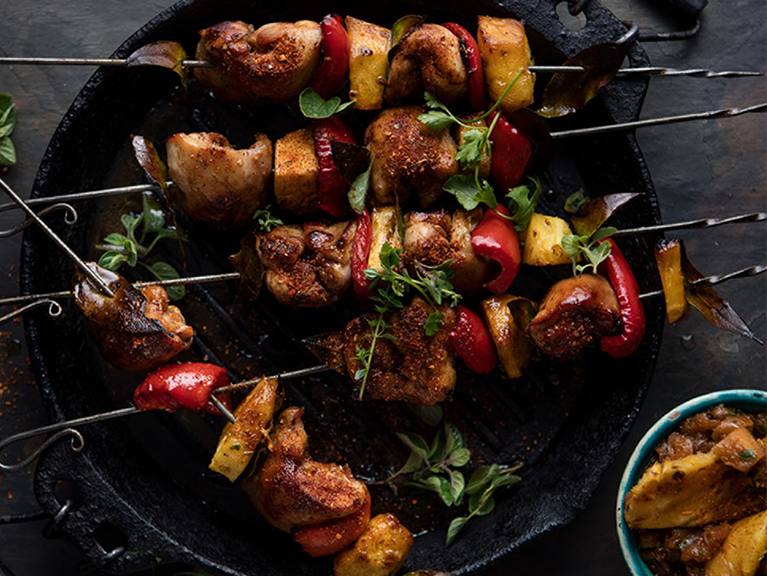 Cajun Chicken Skewers 40 Minutes  recipe