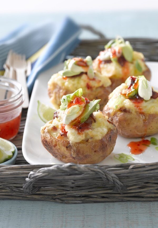 Best Baked Potatoes with Cheese and Bacon Best Foods™ New Zealand
