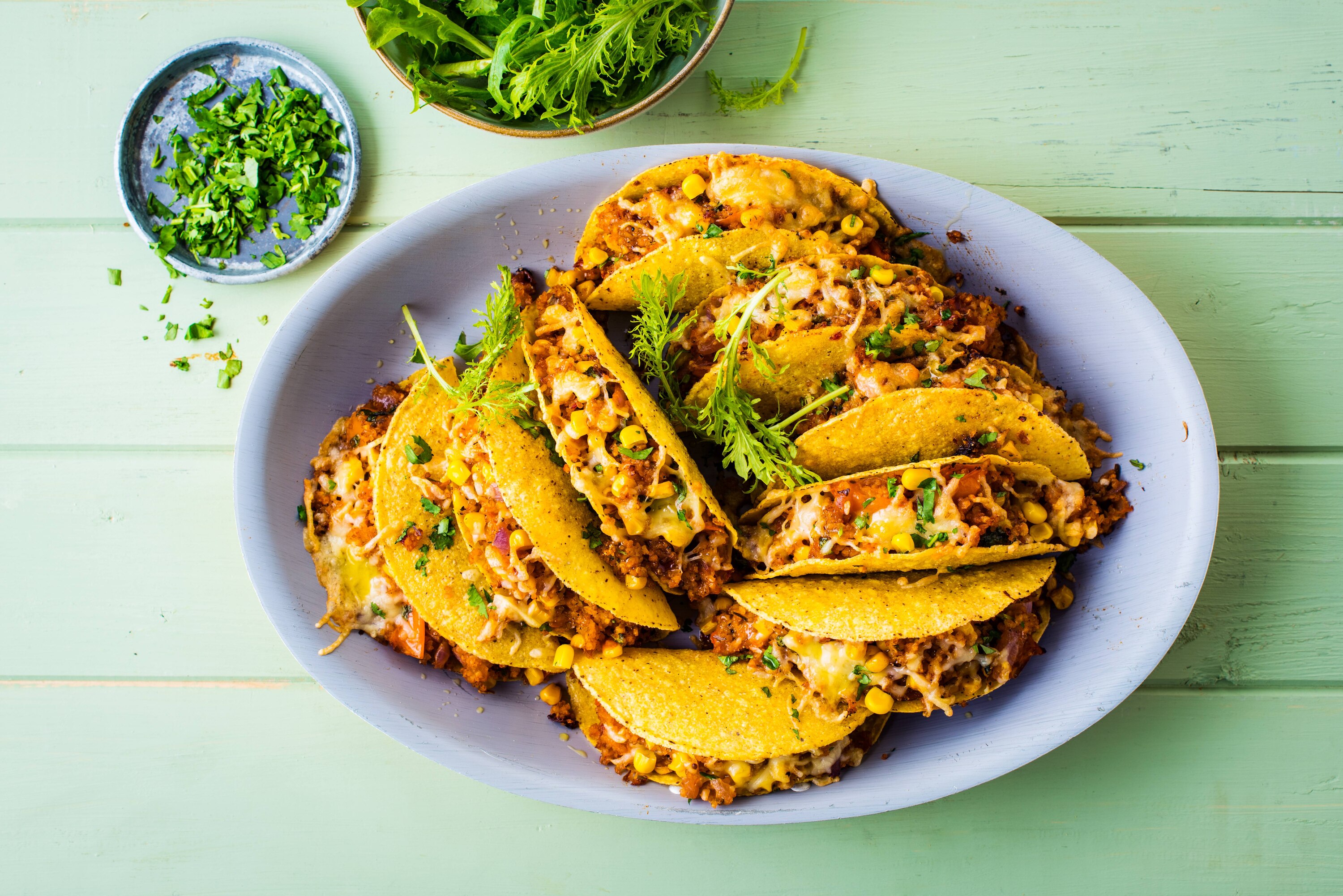 Knorr - Gefüllte Tacos mit Bulgur