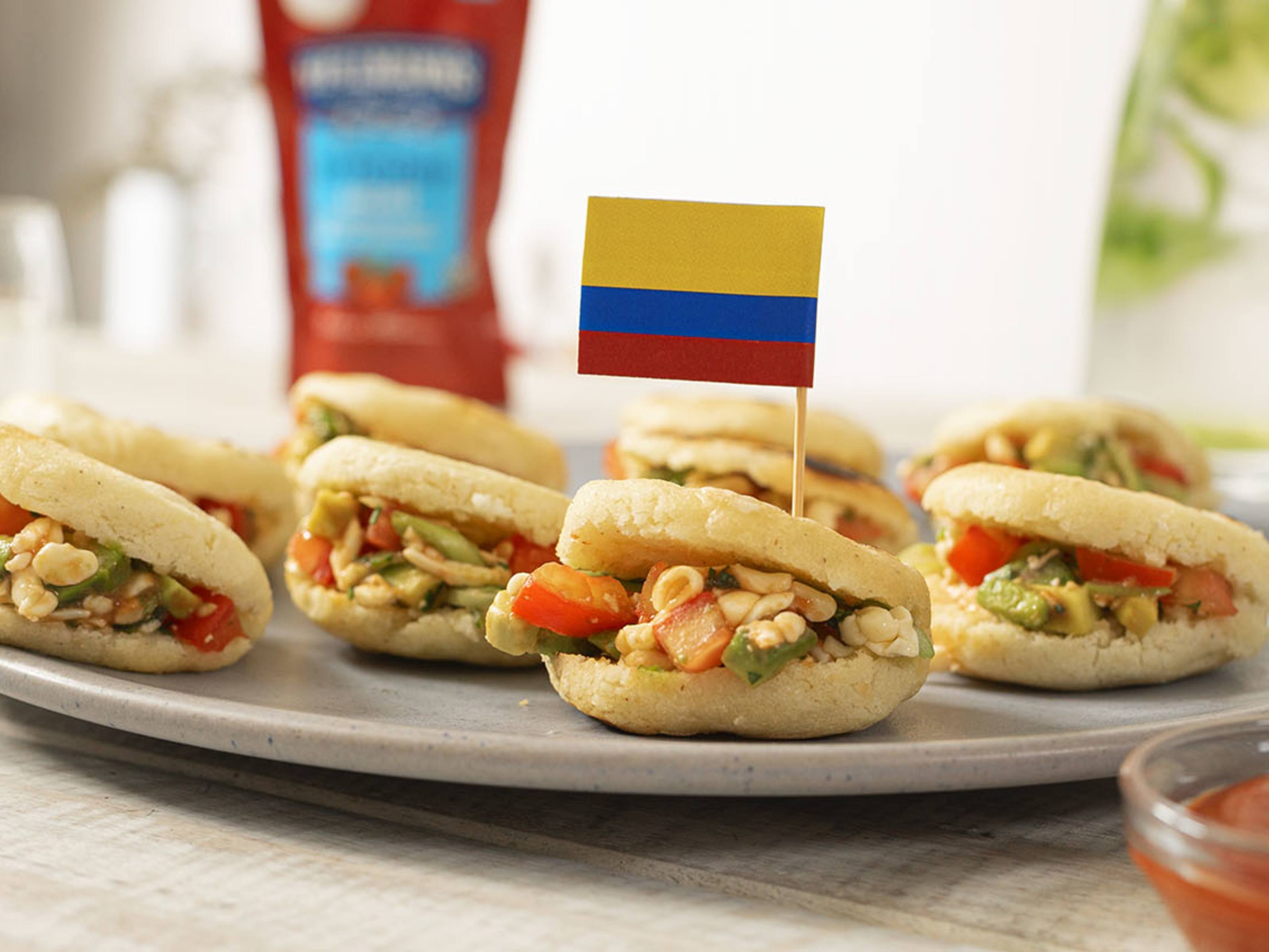 Arepas de vegetales