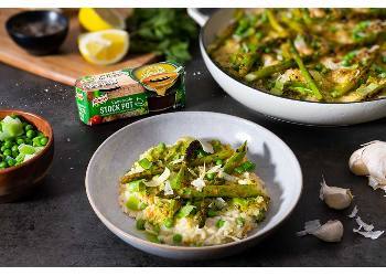 Baked Spring Vegetable Risotto with Knorr’s Vegetable Stock Pot