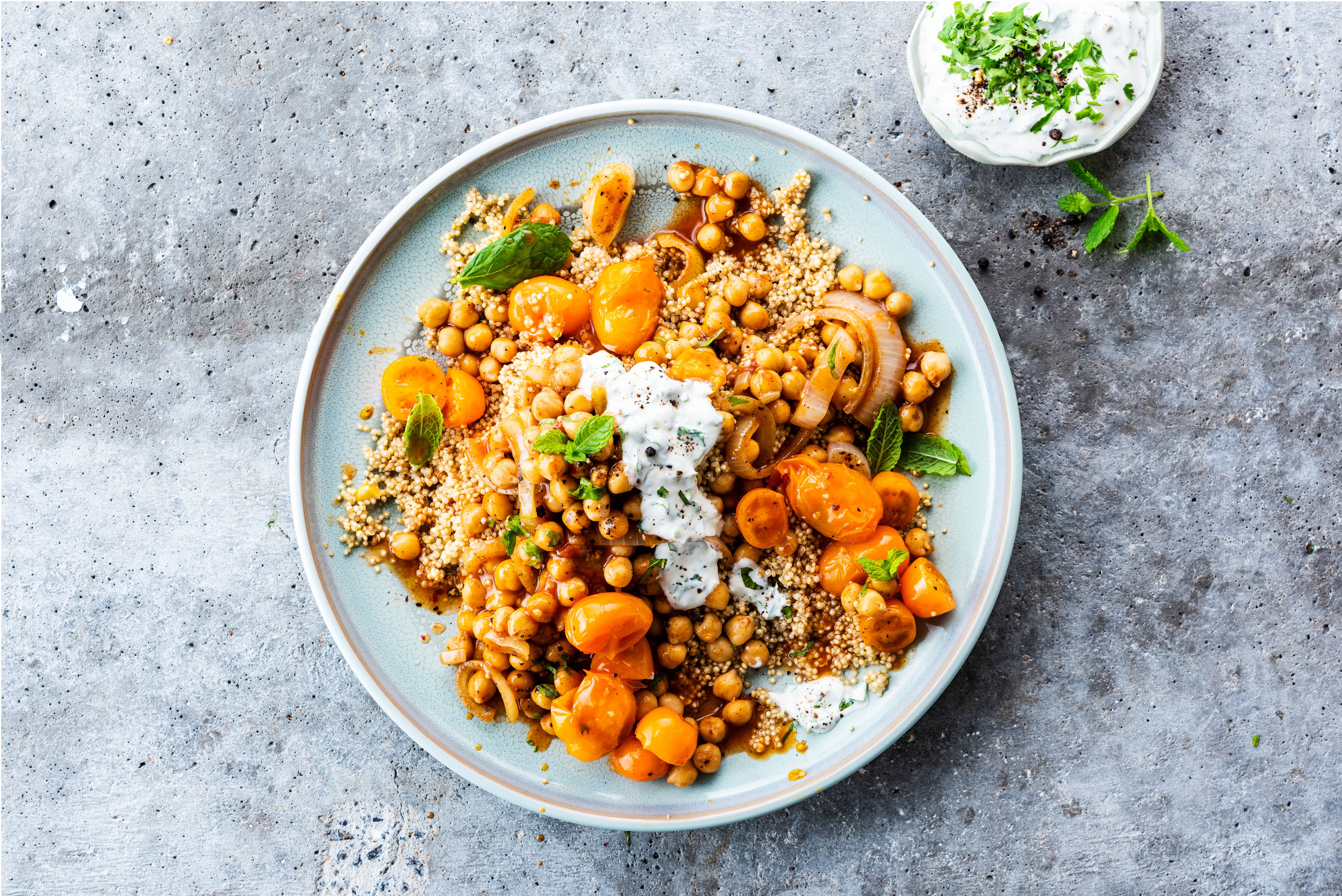Knorr - Marokkanische Kichererbsen Pfanne mit Quinoa