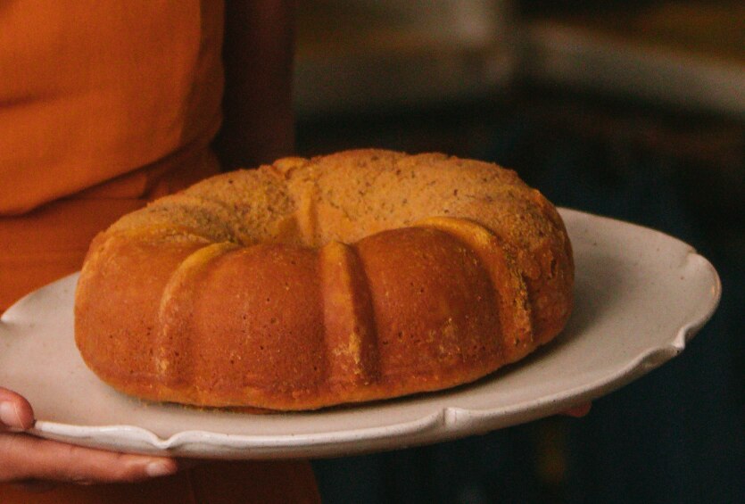 Bolo de Fubá Integral Mãe Terra