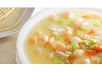 CHINESE SOUP WITH JUICY SHRIM