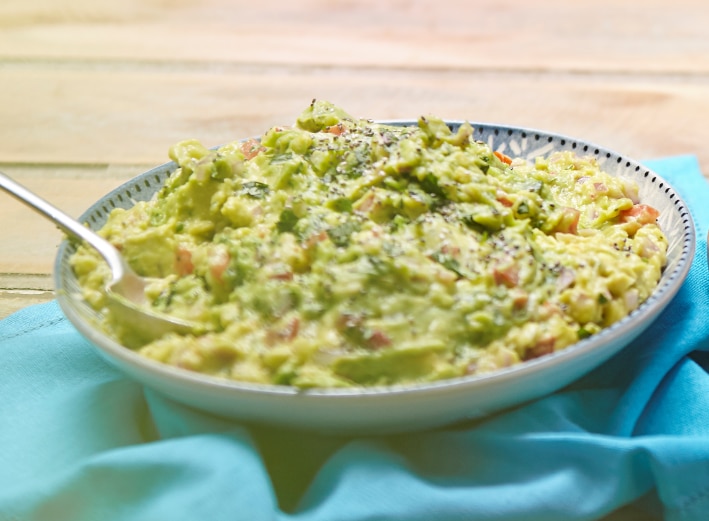 Tapioca com Guacamole