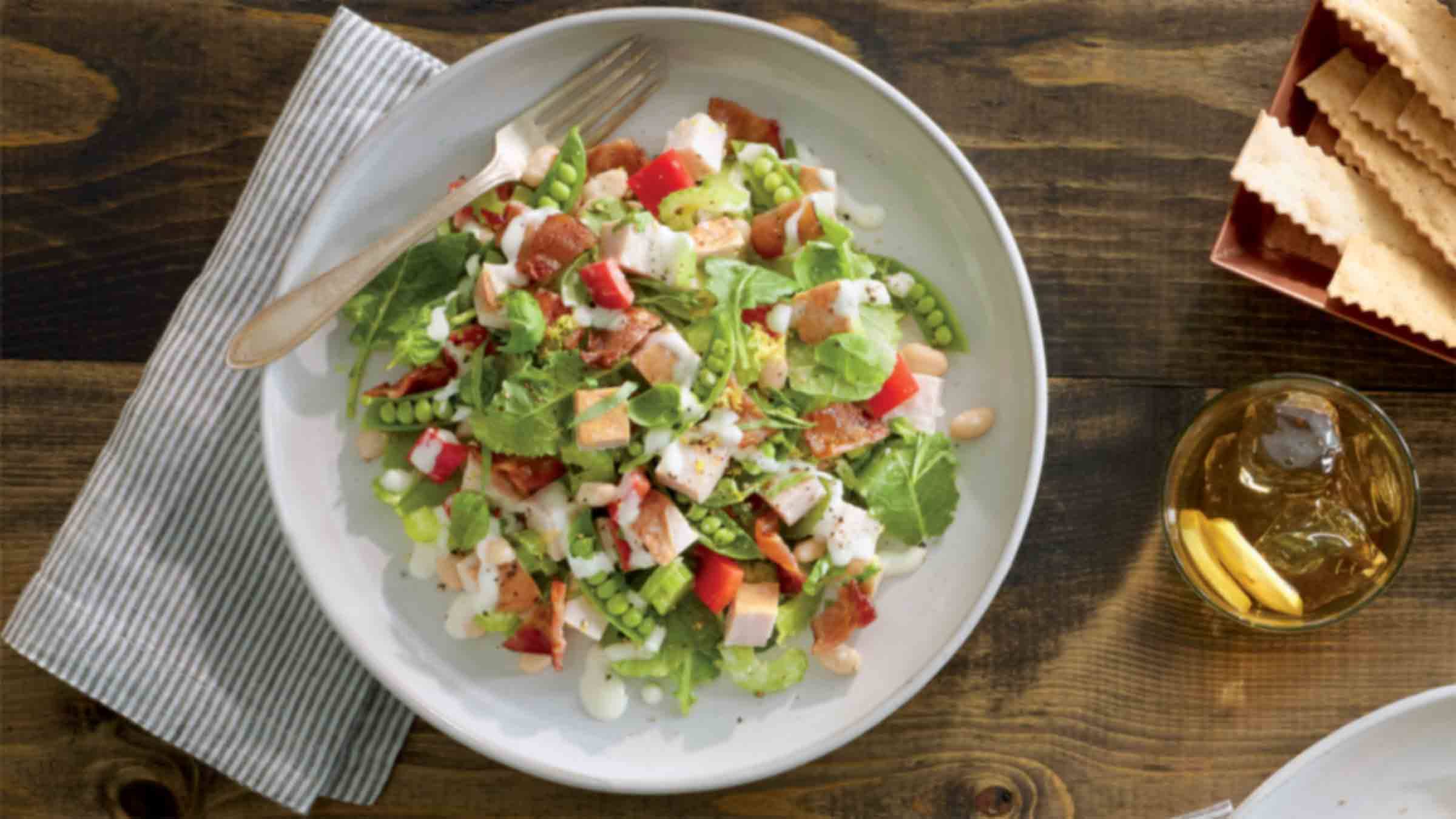 Salade de dinde fumée